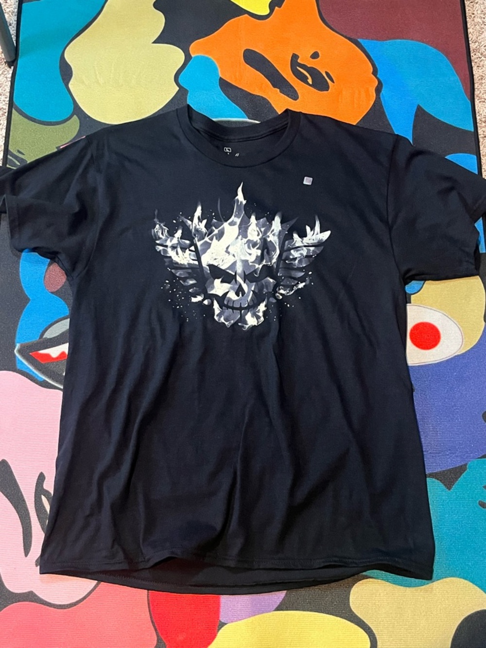 WWE Cody Rhodes Claim Your Kingdom Flames T-Shirt Mens L